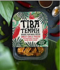 Tiba Tempeh - Organic Sweet Chilli pieces - 200g