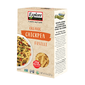 Explore Cuisine - Organic Chickpea Fusilli - 250g - GF