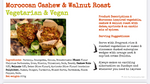 Load image into Gallery viewer, Parsnipship - Veggie Nut Roast (Large) - Moroccan Walnut &amp; Cashew - 400g

