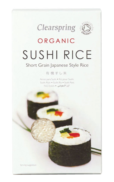 Clearspring Organic - Sushi Rice - Short Grain Japanese Style Rice - 500g
