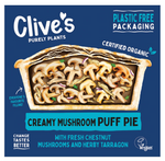 Load image into Gallery viewer, Clive’s Pies - Creamy Mushroom - 235g - Puff Pastry - Organic
