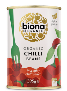 Biona Organic - Chilli Beans in mild chilli sauce - 395g