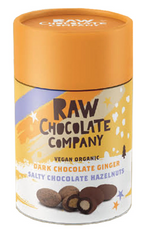 Load image into Gallery viewer, Raw Chocolate Co - Organic Chocolate Ginger &amp; Hazelnuts - 180g - PRE-ORDER

