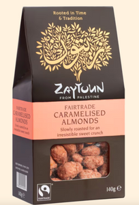 Zaytoun - Caramelised Almonds - 140g - Fairtrade
