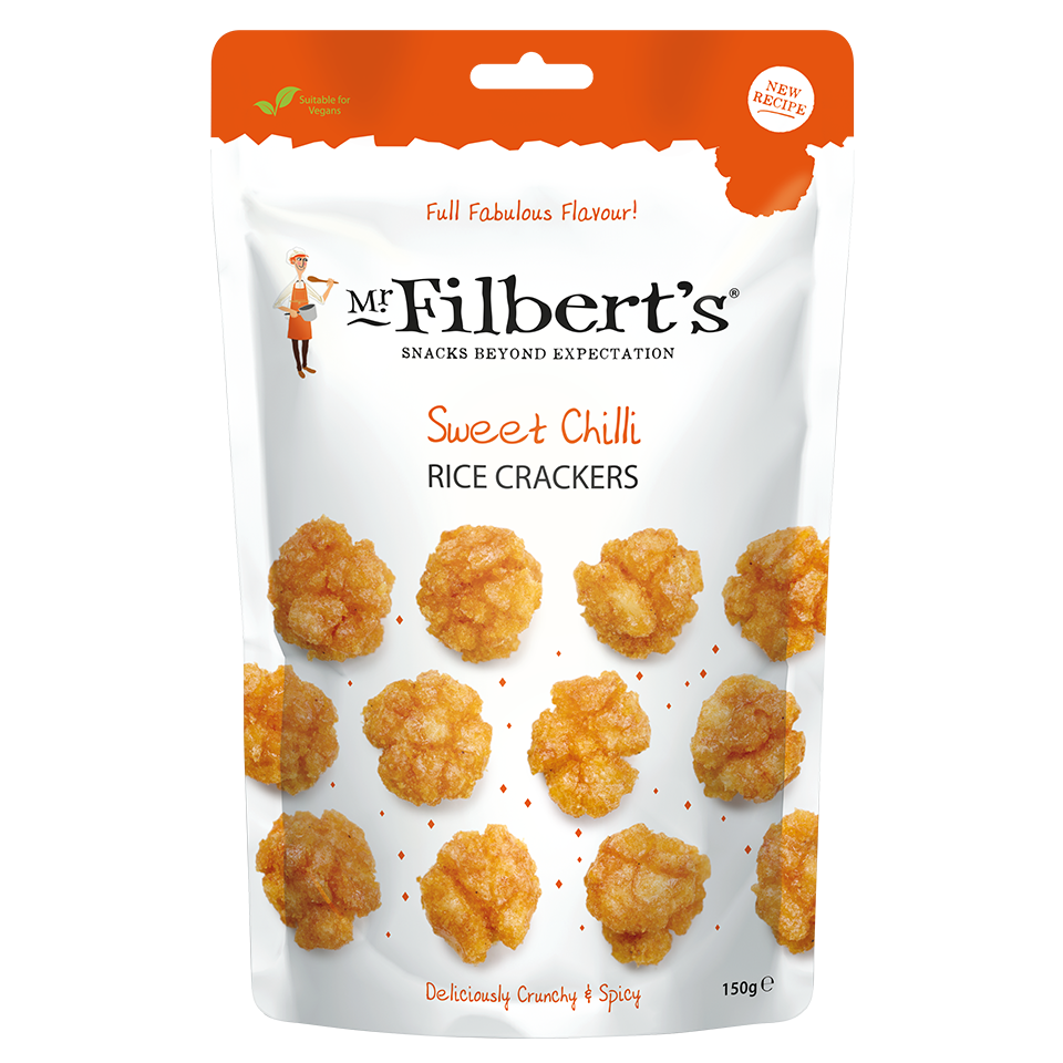 Filberts - Sweet Chilli Crackers - GF - 40g ***INTRO PRICE***