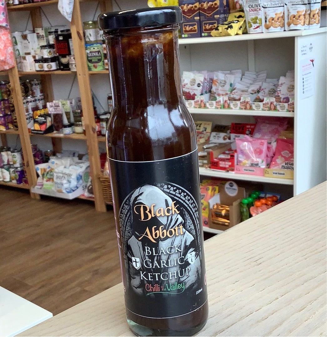 Chilli of the Valley - Black Abbott Black Garlic Ketchup - 250ml (mild/no heat)