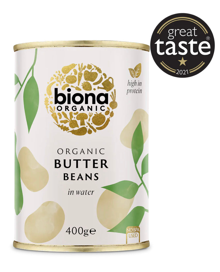 Biona Organic - Butter Beans in water - 400g