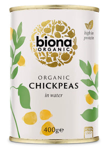Biona Organic - Chickpeas in water - 400g