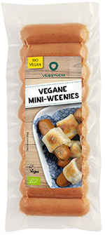 Veggyness - Mini Hot Dog sausage (10-pack) - 200g (frozen)