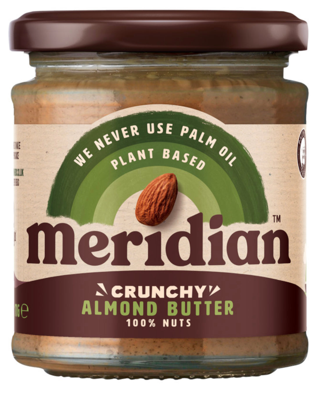 Meridian - Almond Butter - crunchy - GF - 170g
