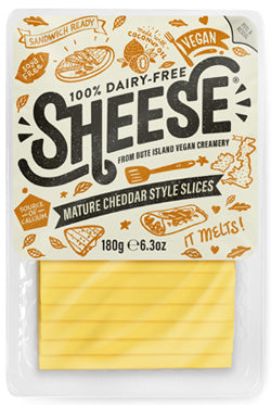Sheese - Mature Cheddar Style slices - 200g - GF