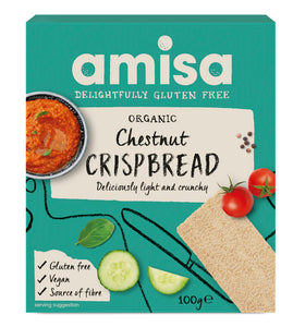 Amisa - Chestnut Crispbread - GF & YF - 100g
