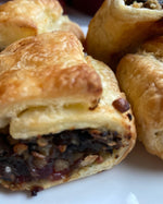 Load image into Gallery viewer, Earthly Vegan - Mushroom, Cashew, Stuffing Roll - frozen to cook at home
