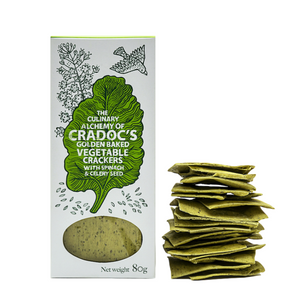 Cradocs Crackers - Spinach & Celery - 80g