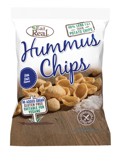 Eat Real - Hummus Chips Sea Salt - GF - 45g