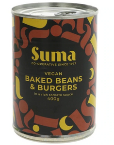 Suma - Baked Beans & Vegan Burgers - 400g