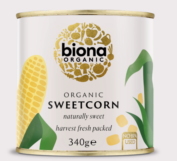 Biona Organic - Sweetcorn - 340g
