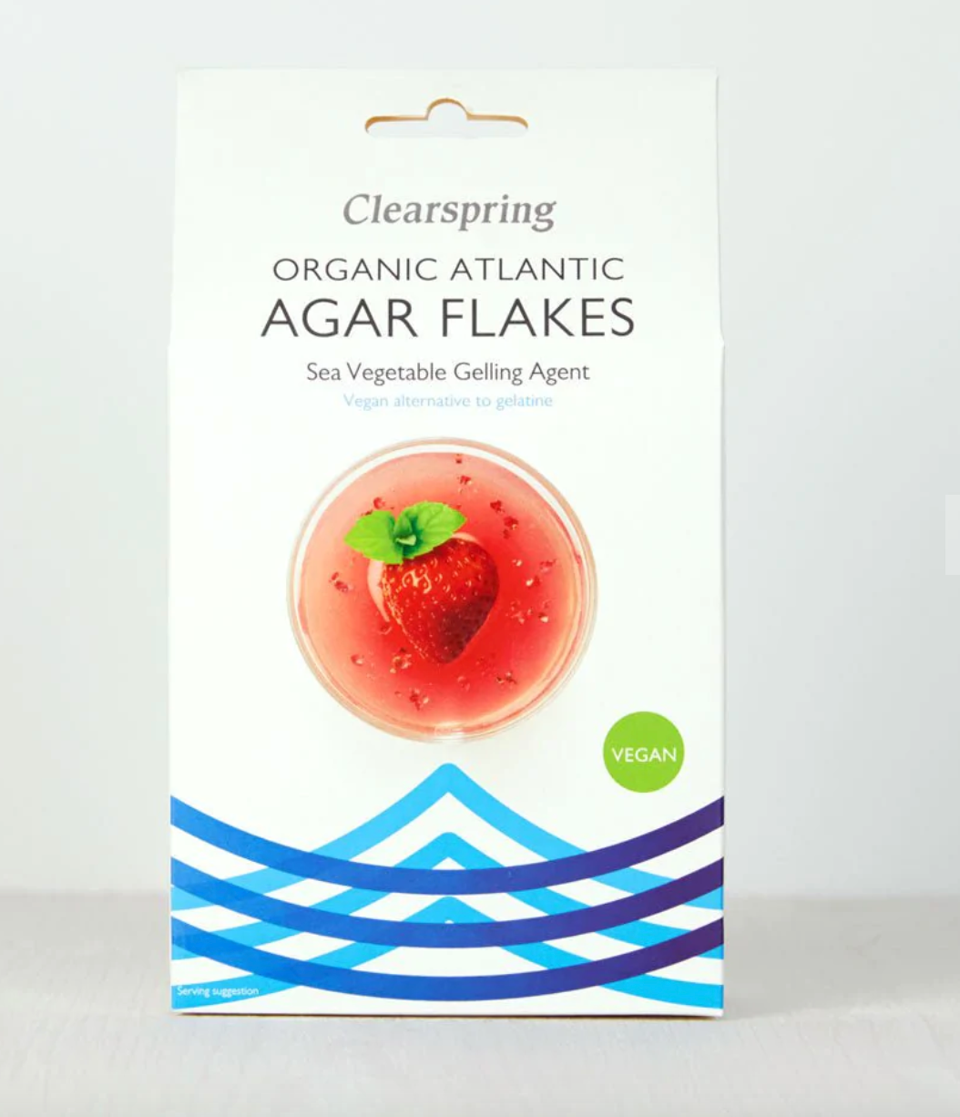 Clearspring - Agar Flakes - Gelling Agent - 30g