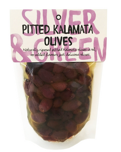 Silver & Green - Pitted Kalamata Olives - 220g