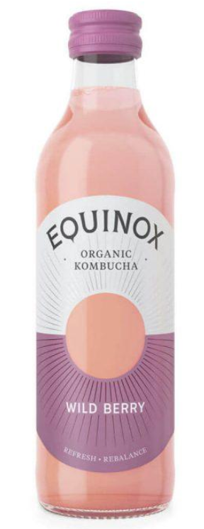Equinox - Organic Kombucha - Wild Berry - 275ml