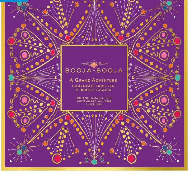 Booja Booja - Festive collections : Organic Dairy/Gluten/Soya free Chocolate Truffles - various weights - PRE-ORDER