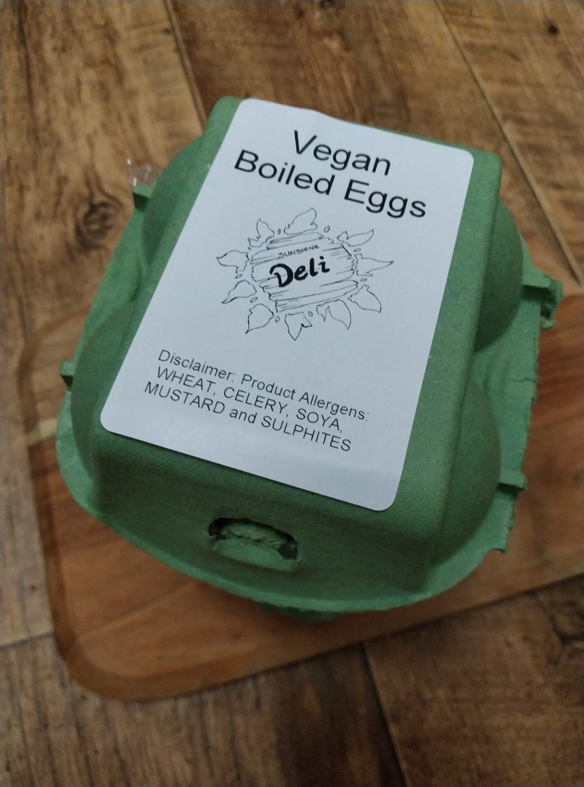 Vegan Boiled Eggs - 6 whole eggs - 924g - PRE-ORDER ONLY - NOT FOR SHIPPING: next monthly deadline: midnight Sunday 1st October 2023