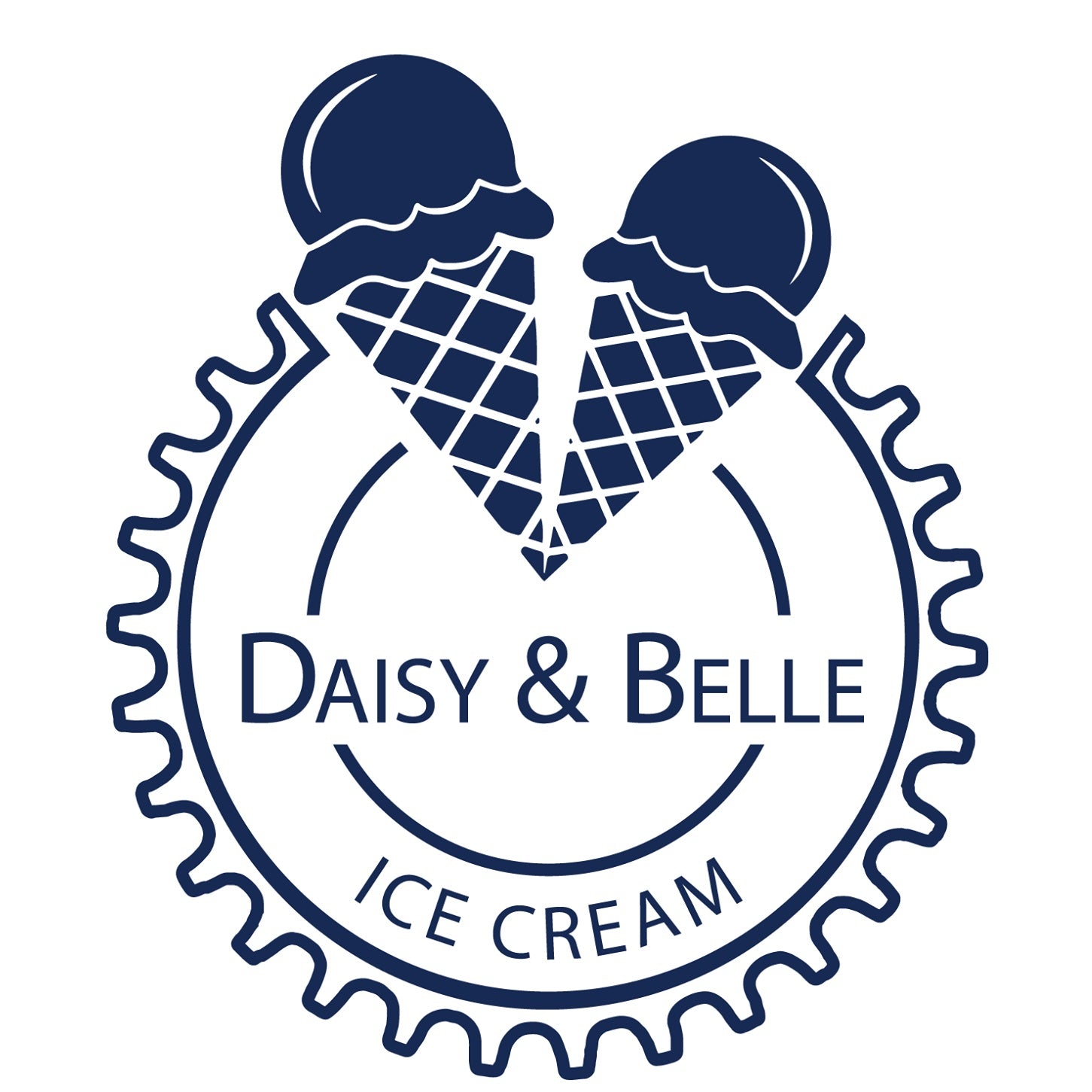 Daisy & Belle - Chocolate Orange ice-cream - 450ml tub - FROZEN
