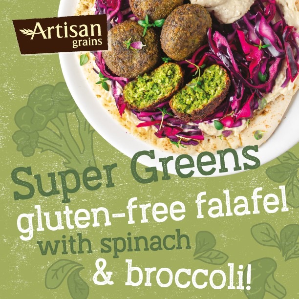 Artisan Grains - Falafel Super Greens - 160g - GF