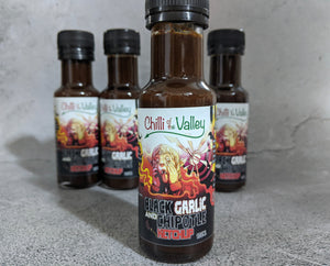 Chilli of the Valley - Black Garlic & Chipotle Ketchup - 100ml (mild)
