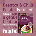 Load image into Gallery viewer, Artisan Grains - Falafel Beetroot &amp; Chilli - 150g - GF
