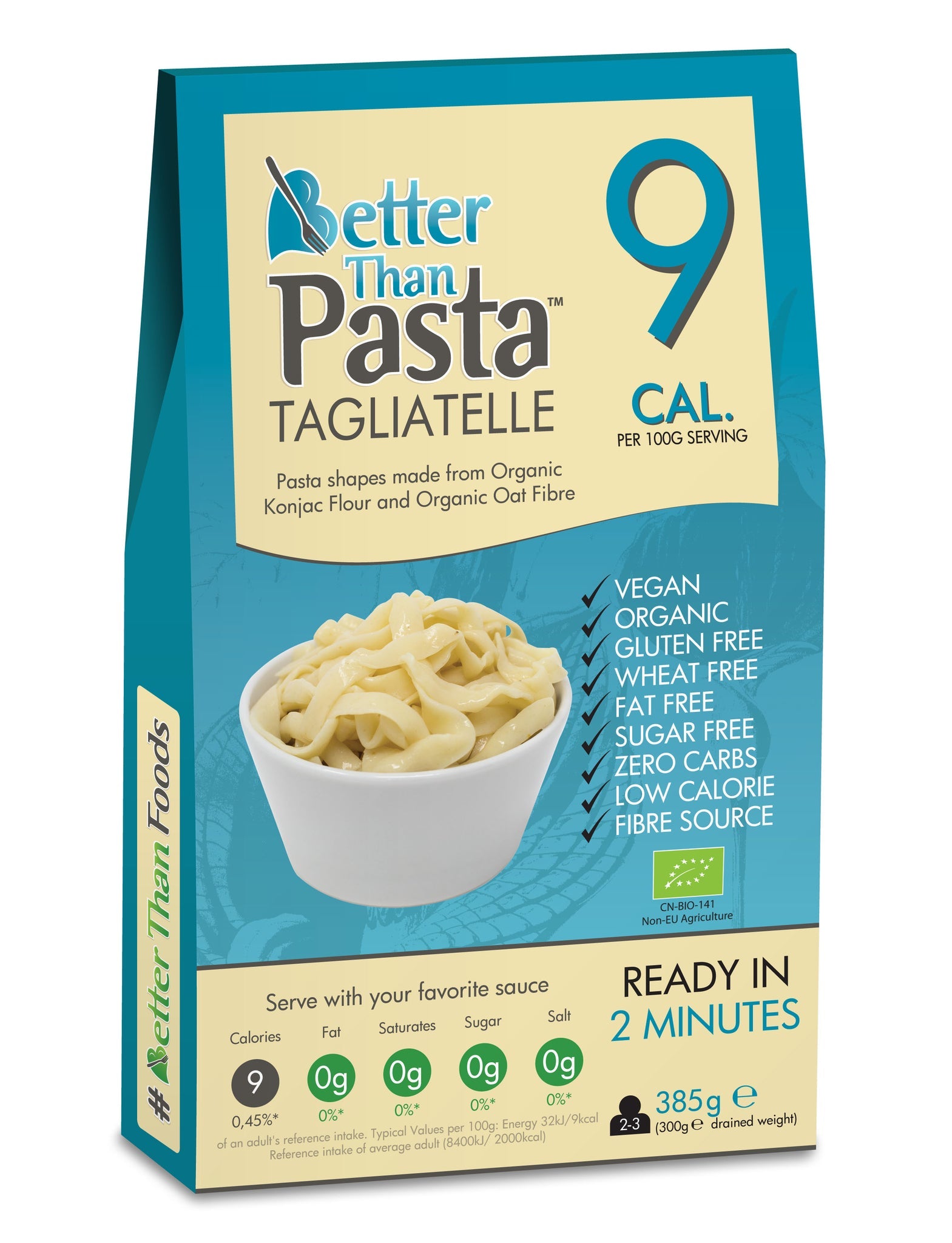 Better Than Pasta - Tagliatelle Organic Gluten Free - 300g - keto