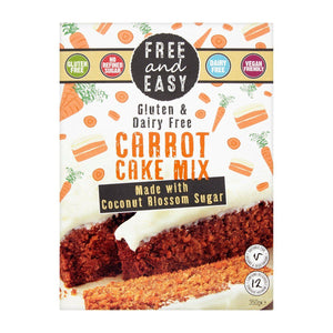 Free & Easy - Cake Mix Carrot - GF - 350g