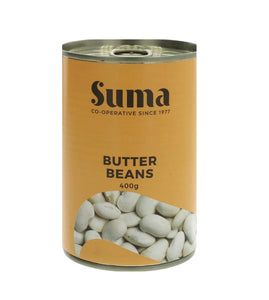 Suma - Butter beans - no added salt or sugar - 400g