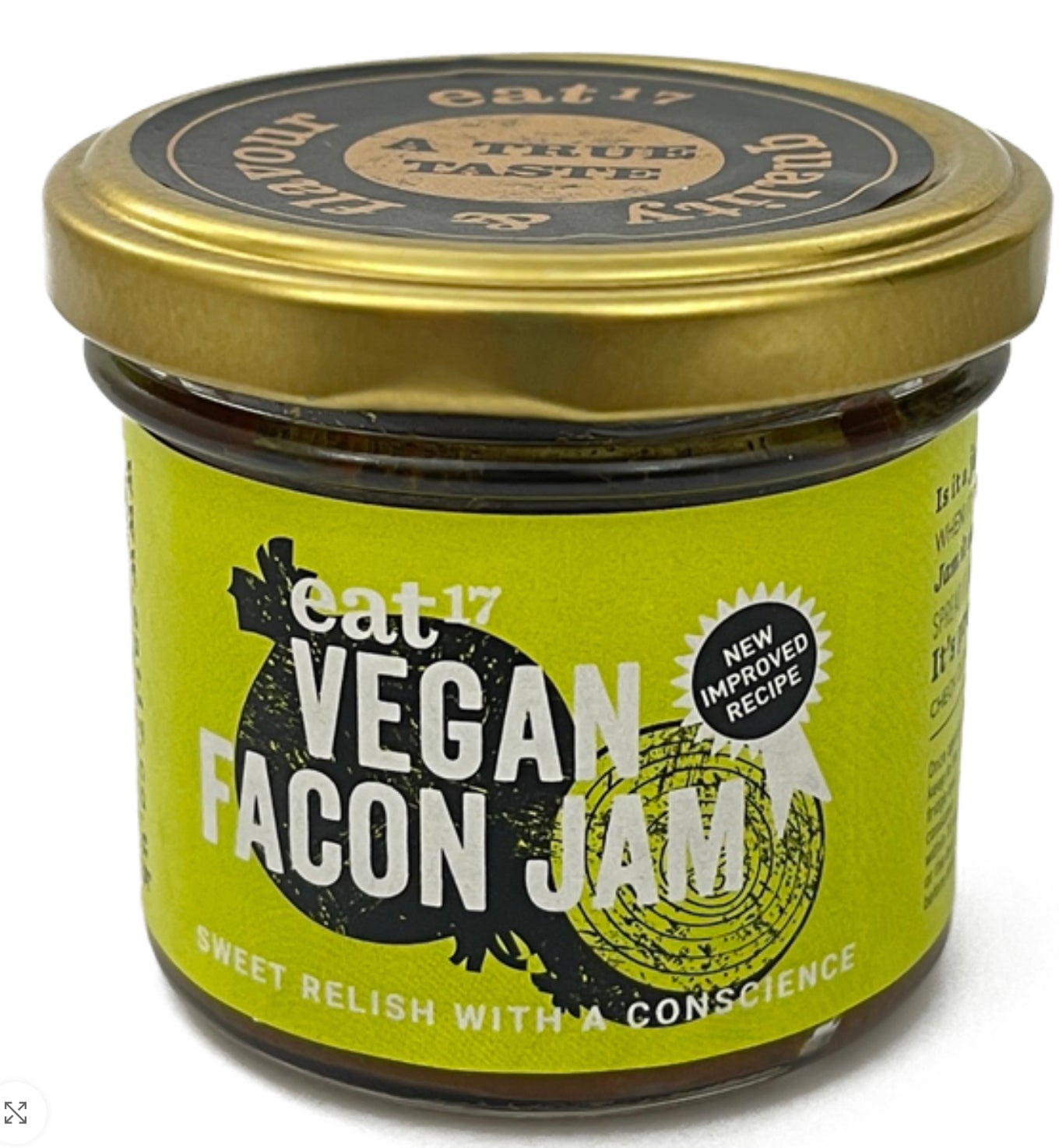 Eat17 - vegan facon jam (sticky onion marmalade, great with 🍔) -  105g