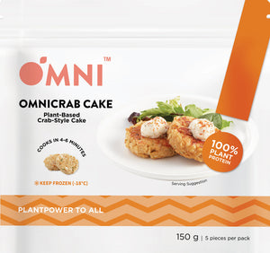 Omni - Crab cake (5 pieces) - 150g NEW LOWER PRICE (FROZEN)