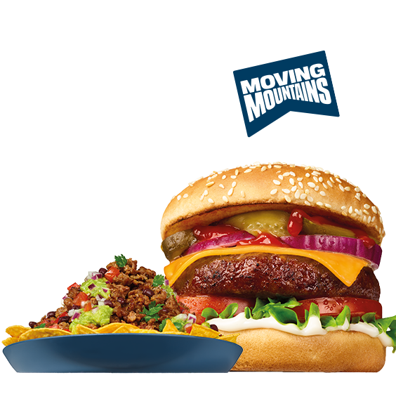 Moving Mountains - 2x quarter pounder burgers - 227g (FROZEN)