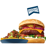 Load image into Gallery viewer, Moving Mountains - 2x quarter pounder burgers - 227g (FROZEN)
