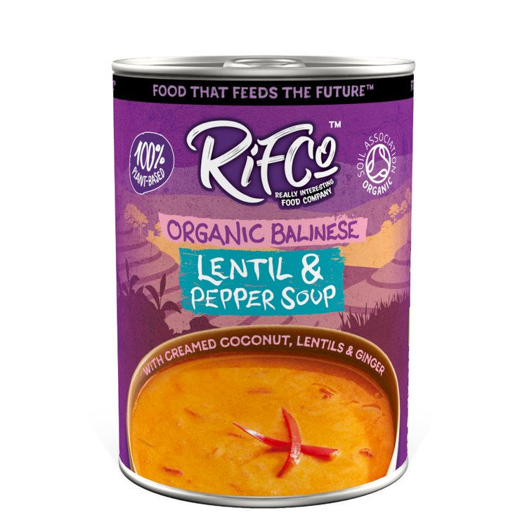 Rifco - Organic Balinese Lentil & Pepper Soup - 400g