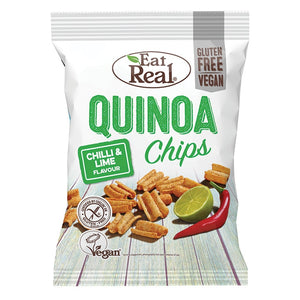 Eat Real - Quinoa Chips Chili & Lime - GF - 45g
