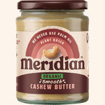 Load image into Gallery viewer, Meridian - Organic Cashew Butter - smooth - GF - 170g
