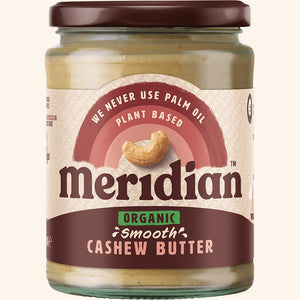 Meridian - Organic Cashew Butter - smooth - GF - 170g
