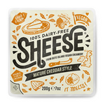 Load image into Gallery viewer, Sheese - Mature Cheddar Style block - 200g - GF
