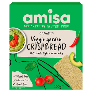 Amisa - Veggie Garden Crispbread - GF & YF - 100g