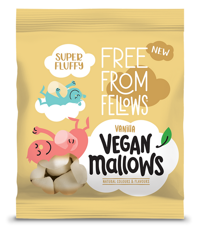 Free From Fellows - Vanilla Vegan Marshmallows - 105g