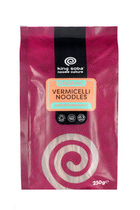 King Soba - Organic Vermicelli Noodles - made with brown rice - GF - 250g