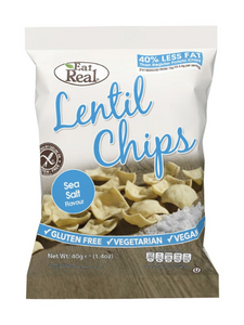 Eat Real - Lentil Chips Sea Salt - GF - 45g