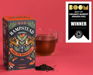 Hampstead Organic - English Breakfast Black tea 20 sachets - Fairtrade - 45g