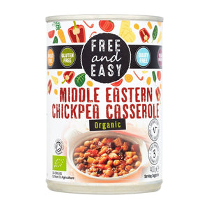 Free & Easy - Organic Middle Eastern Chickpea Casserole - GF - 400g