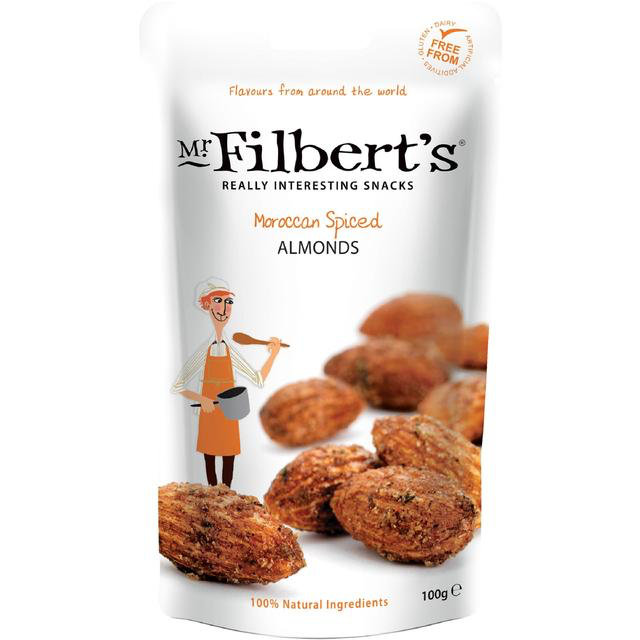 Filberts - Moroccan Spiced Almonds - GF - 100g