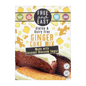 Free & Easy - Cake Mix Ginger - GF - 350g